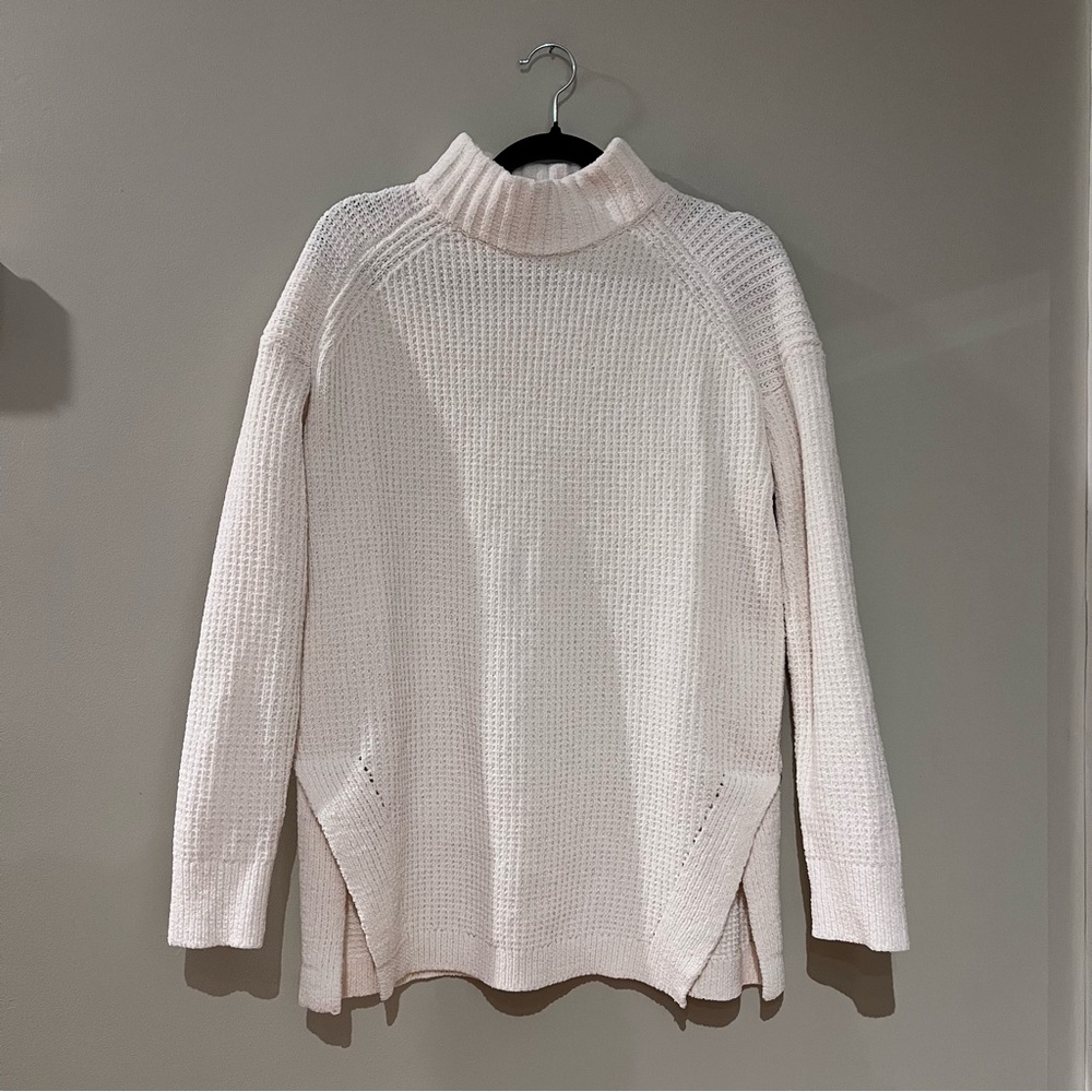 A New Day White Knit Long Sleeve Sweater